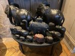 Large Collection Of Elephants. Some Antique Some Vintage .set Of 12