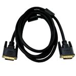 NEW!  2m DVI-D 24 + 1 Pin Male to Male Dual Link Gold Cable Lead