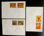 LEBANON 3 FDC FIRST DAY COVERS 1971 WE COMBINE