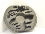 VW Golf 5K Mk6 Spare Wheel Well Tool Kit Holder For 16" Wheel 1K0012115F
