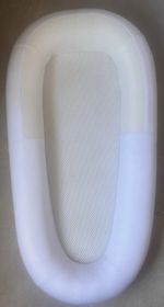 Purflo Sleep Tight Baby Bed Soft White Cotton Polyester for Newborn Crib