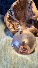 Huge Designer Sterling Silver Pendant And Necklace