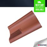 Single In-Line Pantile Vent Red | With Built In Downpipe
