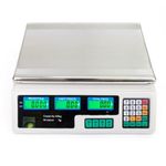 40kg/5g Electronic Digital Price Scale for Food Meat Shop Retail -kg/g Only
