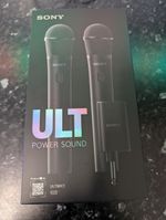 Sony ULT Dual Wireless Microphones and Receiver NEW ULTMIC1
