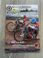 belle vue speedway programme 24th july 2017 v wolverhampton wolves