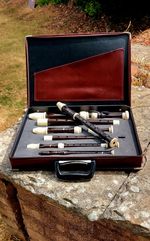 Yamaha Rottenburgh Plastic Consort Cased Set Of 4 Recorders
