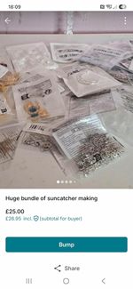 Suncatcher Jewellery Making Bundle - Beads Charms Wire Findings huge joblot 