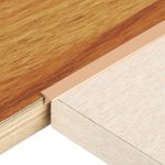 3Pcs 2.9Ft x 0.31" T-Molding Floor Transition Strips, Flat Divider Strip, Gold