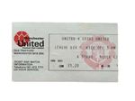 Manchester United v Leeds United 1977  Division One Match Ticket Stub Used