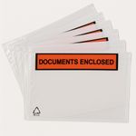 DOCUMENTS ENCLOSED WALLETS ENVELOPES SELF ADHESIVE  A6 A5 SIZE PLAIN & PRINTED