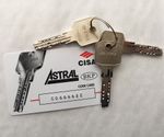 2 x CISA Astral Replacement Cylinder Keys Cut to Code from Card/Key FREE POSTAGE