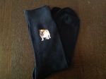BULLDOG SOCKS BULL DOG BIRTHDAY CHRISTMAS  PRESENT LADIES MENS  WITH GIFT BAG
