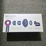 Dyson Supersonic Hair Dryer 5 Attatchments With Diffuser | Brand New + Sealed