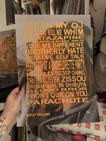 HAYLEY WILLIAMS EGO DEATH ROUGH TRADE PROMOTIONAL POSTER