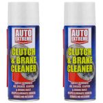 2x 400ml Spray Clutch Brake Cleaner