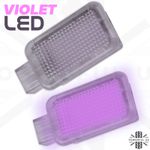 2x Violet/Purple LED interior lamp for Sport L494 Footwell bulb Front/Rear light