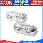 2pcs Crystal Clear Side Indicator Repeater Lamp For VW T5 2003-2010 1J0949117