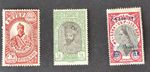 Ethiopia 1928-1931 3 Prince as Tafari Haile Selassie)Empress Zewditu Stamps MHNG