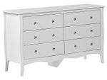 6 Drawer Chest White WINCHESTER