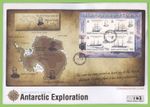 British Antarctic Terr. 2008 Exploration miniature sheet on First Day Cover