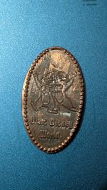 RARE 1st CHIP & DALE WDW PRESSED ELONGATED PENNY at WALT DISNEY WORLD