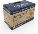 50 x Fat Balls Wild Birds High Energy Suet Feed Nutritious