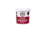 Geo Organics Crunchy Peanut Butter 1kg | 100% Peanuts | Organic | Vegan
