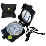 Andes Military Hiking Navigation Compass for Orienteering, Waterproof with Case