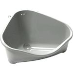 MODERNA CORNER LITTER TRAY small animal toilet box pet tidy rodent clean cage