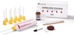 Dental SOFRELINER TOUGH Chairside Soft Liner Material Complete Set MEDIUM