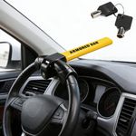 Universal Heavy Duty Anti Theft Steering Wheel Lock Rotary Security Safe Van Car