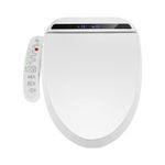 Electronic Smart Bidet Seat Heated Seat Warm Air Drying Self-cleaning Side-Panel