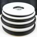 6mm 8mm 10mm 12mm WHITE/BLACK DRESSMAKING POLYESTER BONING: 5m,10m,FULL ROLL WSR