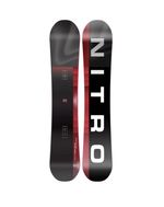 Nitro Team Pro Camber Snowboard 165cm Wide (Black/Red)