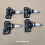 BMW 5 Series F11 F10 2009- 2017 Set Of 4 Tyre Pressure Monitors - Silver 433mhz 