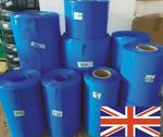 Heat Shrink Tube Tubing Wrap Sleeve Blue Widths 30mm to 640mm UK Seller UK Stock