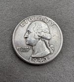 1943 Quarter Dollar - USA
