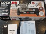 Trend Lock Jig Router Lock Routing Jig for Face-Plate Recess & Mortise LOCK/JIG