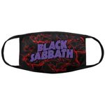 BLACK SABBATH red thunder V.2 black FACE MASK official merchandise (SEALED)