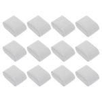 12Pcs Watch Display Pillow, 2.8x1.7x1.2 Inch Flannelette Bracelet Pillows, Grey