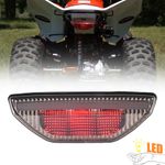 For Honda TRX 250X 250EX 300 400 500 ATV LED Brake Tail Light Rear Running Lamp