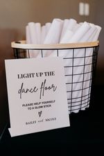 White Foam Wedding Glow Sticks (40cm) – Pack of 30