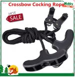 Archery Crossbow Rope Cocking Device String Aid Cocker Device Cross Bows Hunting