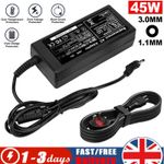 Laptop Charger for Acer Aspire A315-23 A315-35 A314-22 A315-58 (3.0mmx1.1mm) 45W