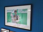 Estaban Ocon F1 Authentics Signed And Framed Hungary 2021 Maiden Victory Photo