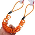 Enhanced Security Disc Lock Reminder Cable for Motorcycles and Scooters