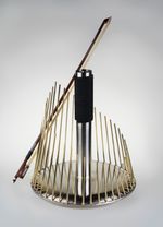 Grand Whalophone - Turtle Drums large waterphone - 42 brass rods (bow included)