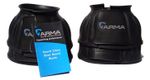 SALE TWO PAIRS Shires Arma Rubber Bell Over Reach Boots Touch Close  BLACK