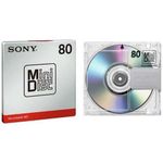 Sony MD80 Blank MiniDisc 80 Minutes MDW80T Brand New Sealed UK Supplier 